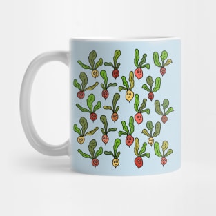 Cute and Colorful Radishes Mug